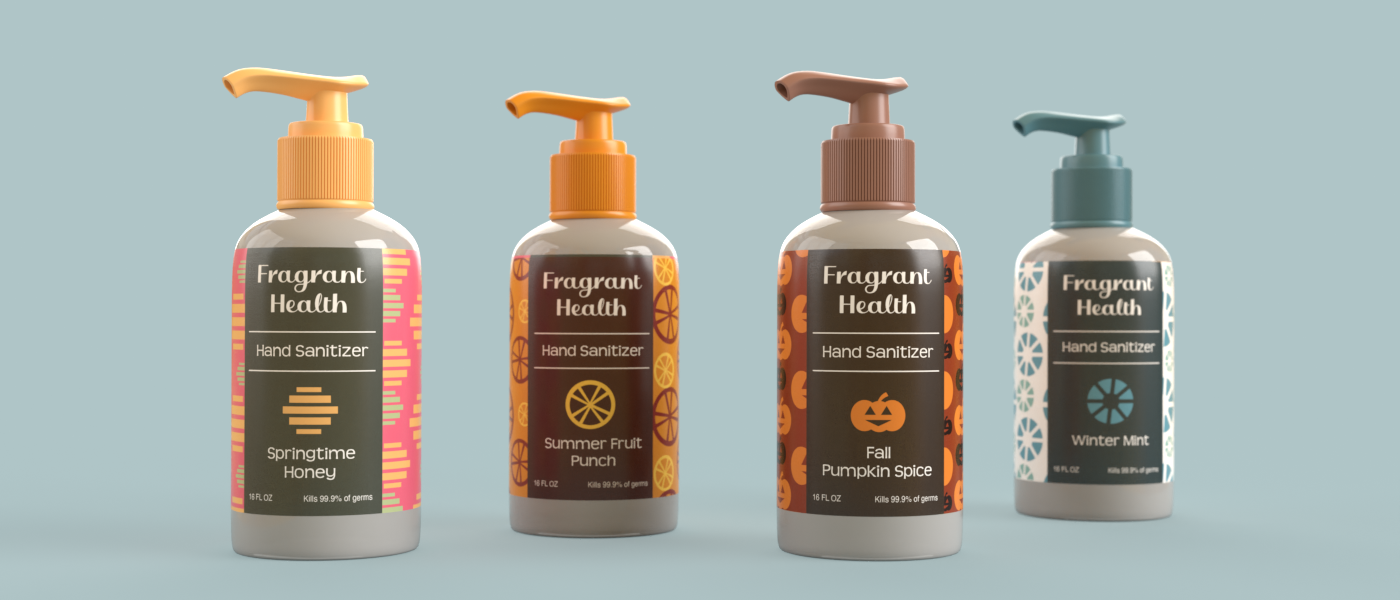 3D Packaging: Hand Sanitizer