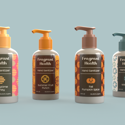 3D Packaging: Hand Sanitizer