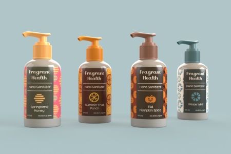 3D Packaging: Hand Sanitizer